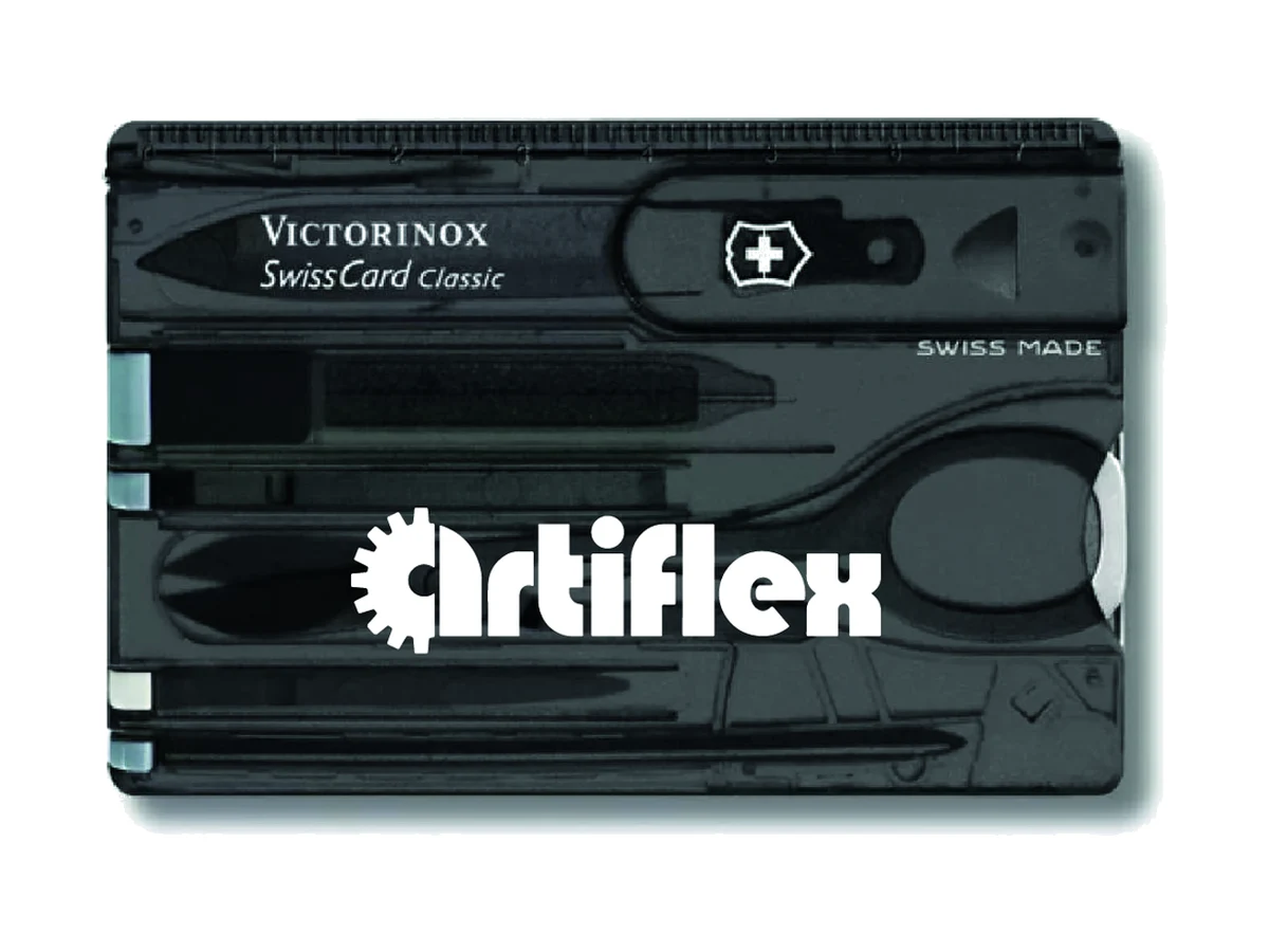 Artiflex — SwissCard Classic, logózott céges ajándék látványterv